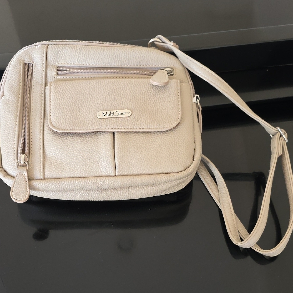 Multisac Crossbody Bag Cream